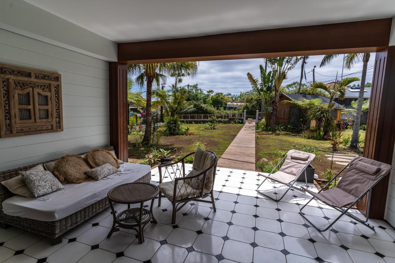 Magnifique villa avec cheminée au tevelave Les Avirons Exterior foto