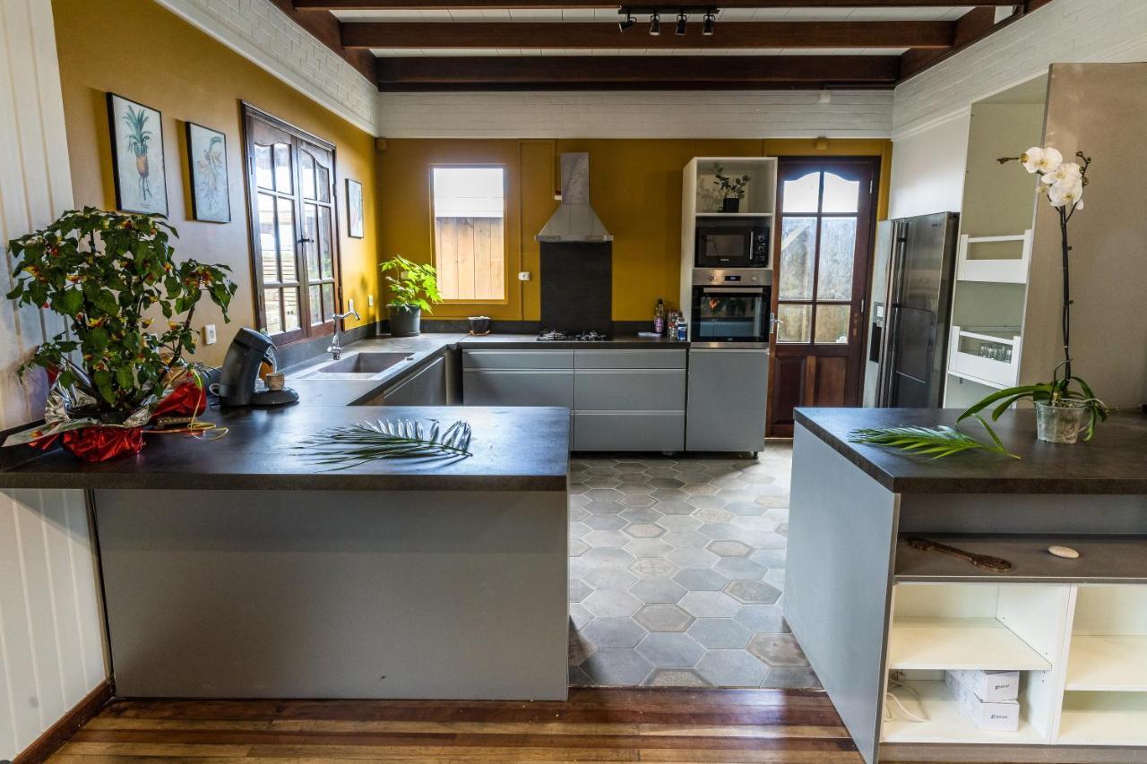 Magnifique villa avec cheminée au tevelave Les Avirons Exterior foto