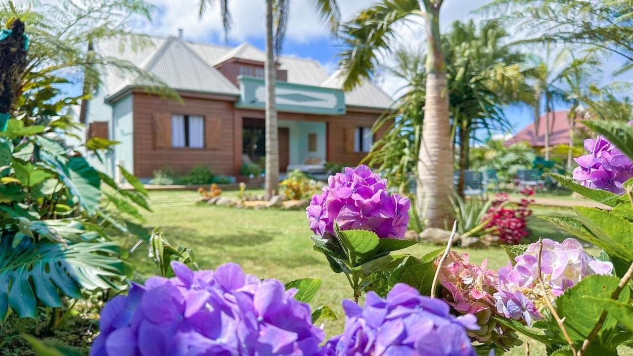Magnifique villa avec cheminée au tevelave Les Avirons Exterior foto